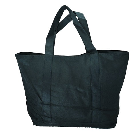 Solid Black Colored Polyester Bags